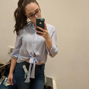 Crop top worn once!!